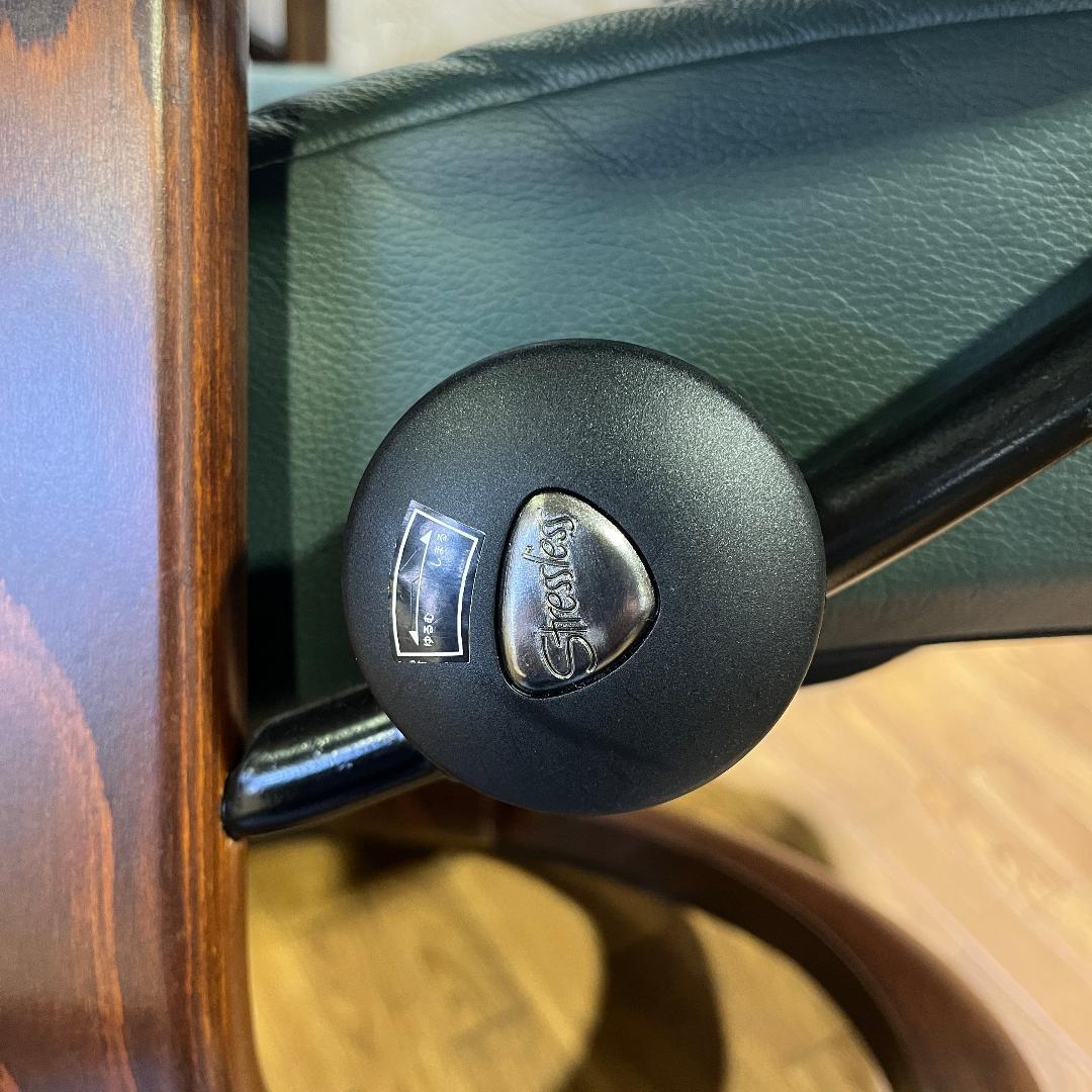 エコーネス コンサル ストレスレスチェア＆オットマン Sサイズ 美品