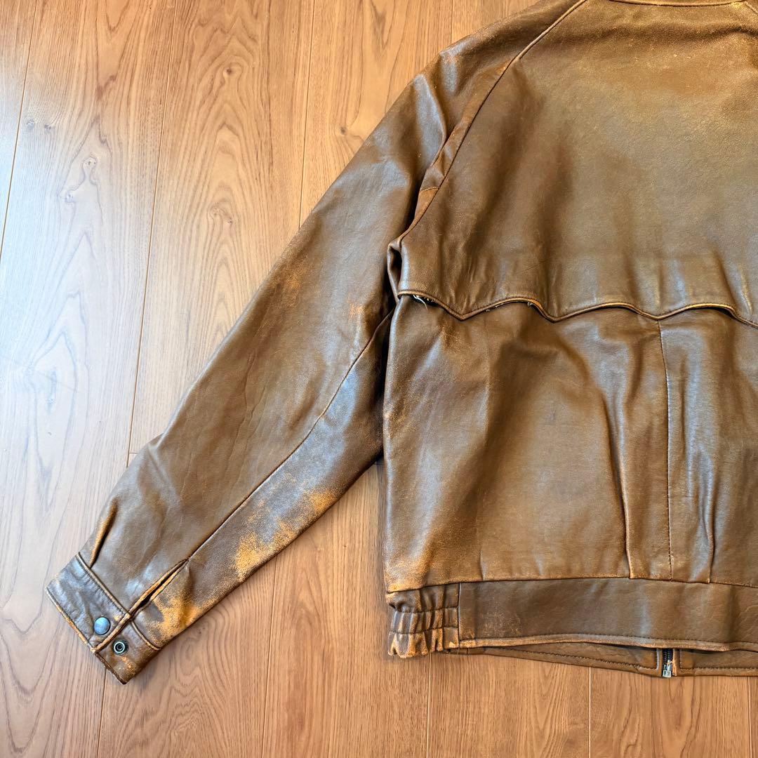 雰囲気◎ 80s バラクータ G-9 レザージャケット イングランド製