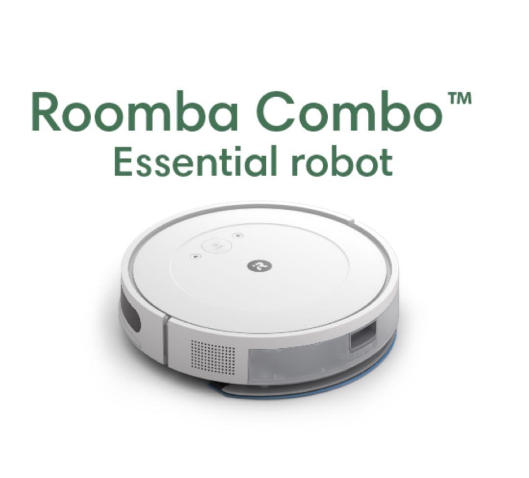 新品・iRobot Roomba Combo ロボット掃除機 【3年保証付】