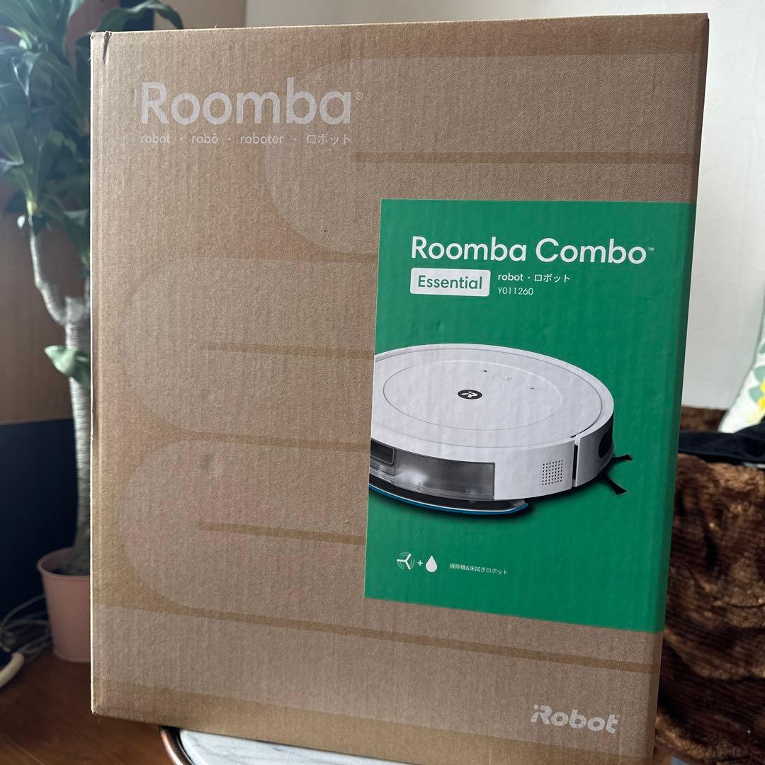新品・iRobot Roomba Combo ロボット掃除機 【3年保証付】