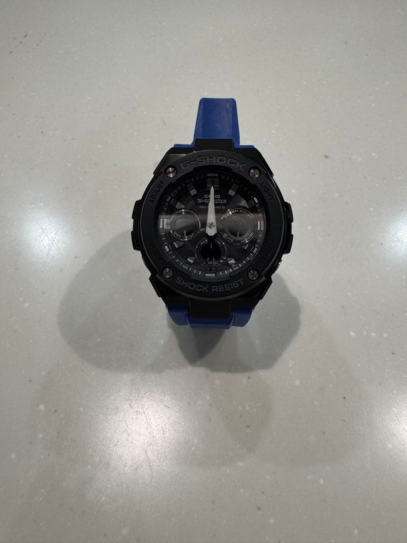 【最終値下げ】 CASIO G-SHOCK GST-W300G ブルー