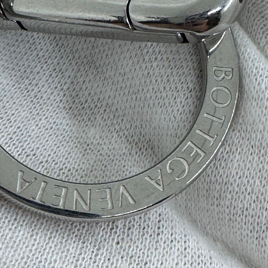 ボッテガヴェネタ トライアングル キーリング パラキート 090312