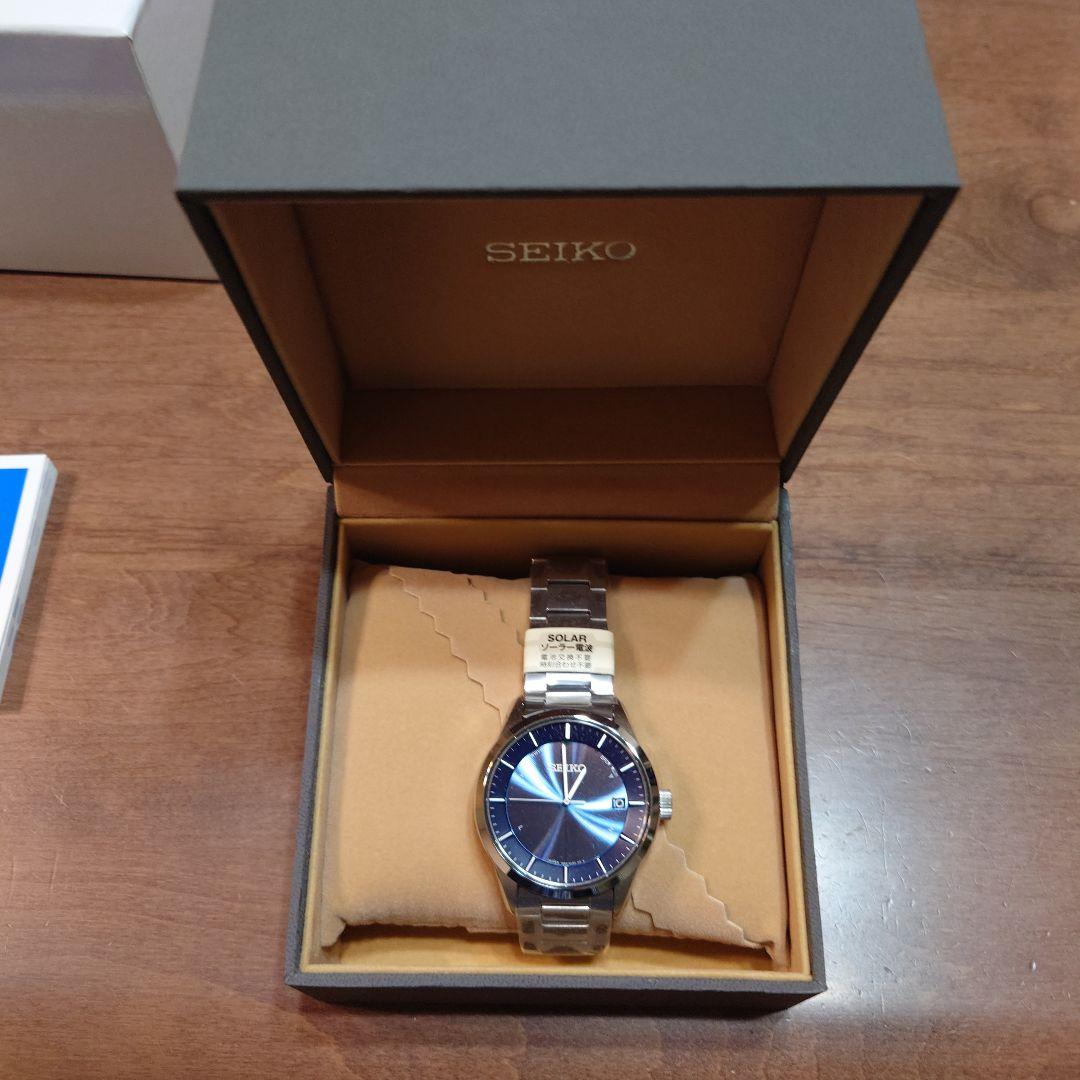 【新品未使用】SEIKO SELECTION ソーラー電波腕時計 SBTM247