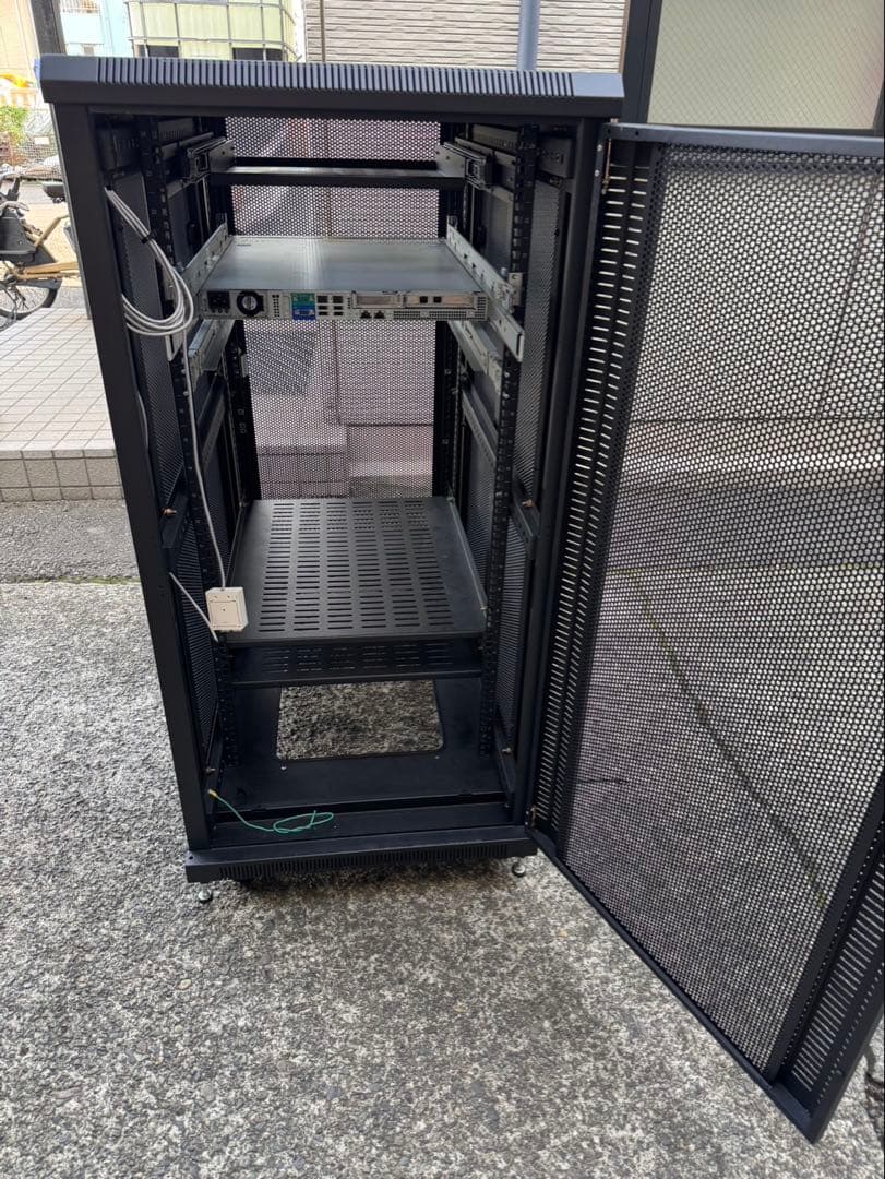 【専用】サーバーラック 100-SV002 19インチ 24U