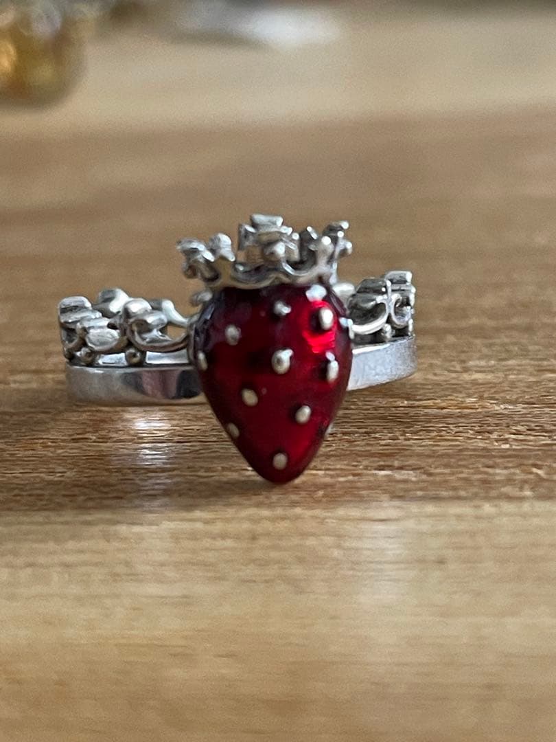 Justin Davis Strawberry switch blade リング