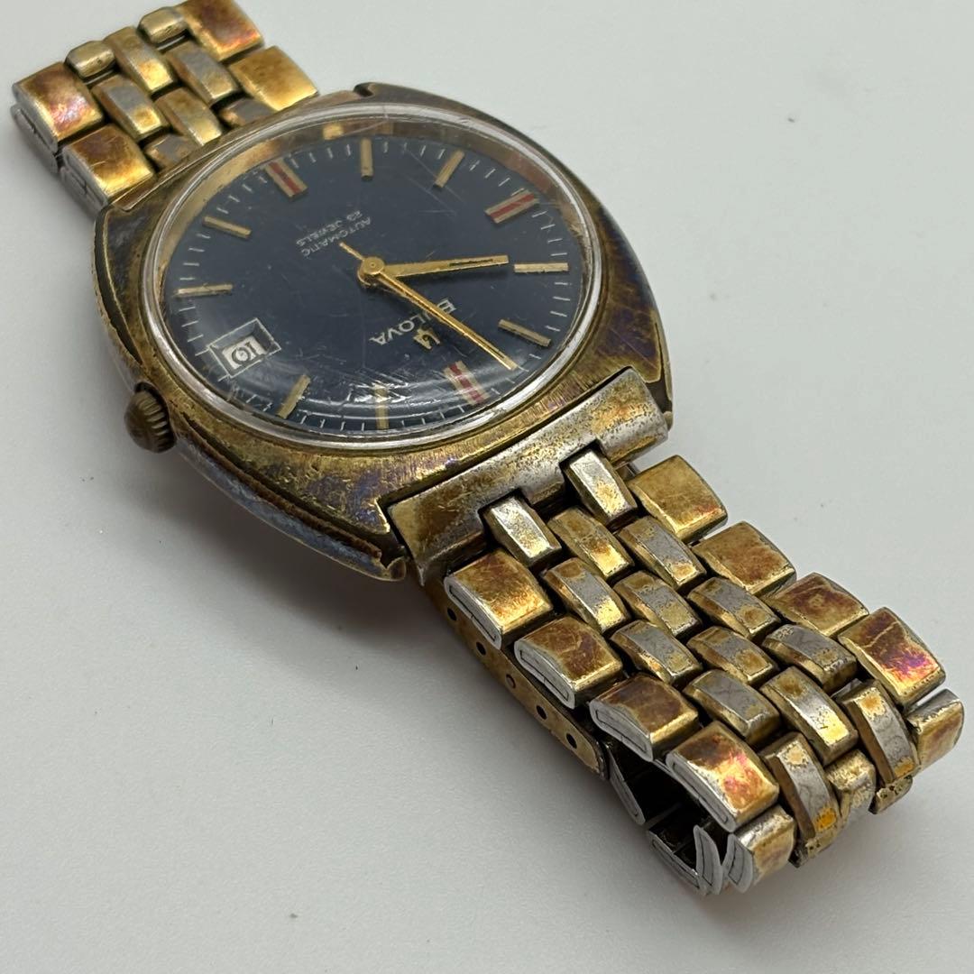 BULOVA ブローバ メンズ 腕時計 自動巻き 23JEWELS 動作未確認