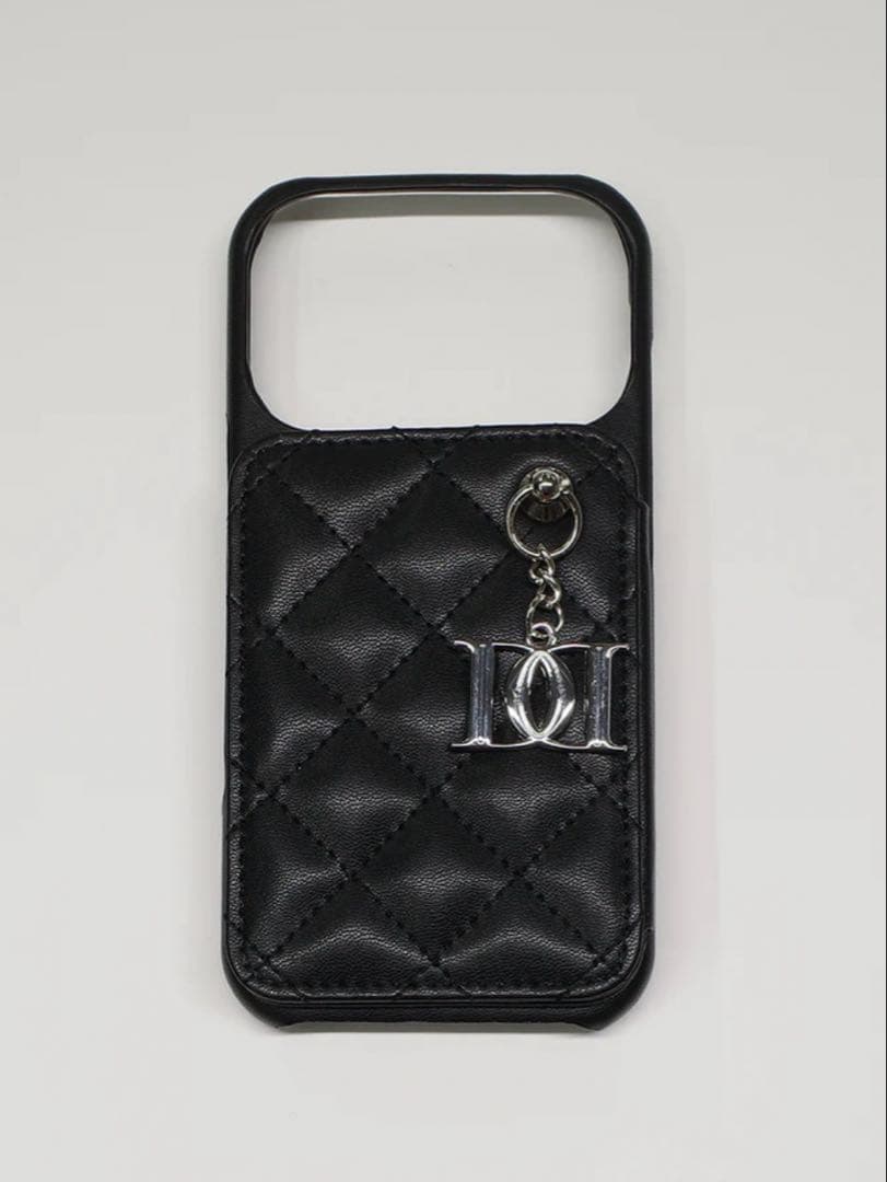 Darich♡キルティングミラーDDチャームiPhoneケース17Pro PNK