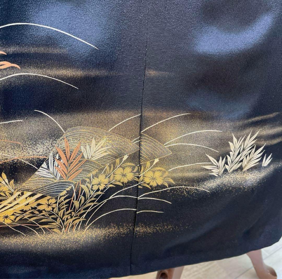 留袖ドレス　試着のみで着用