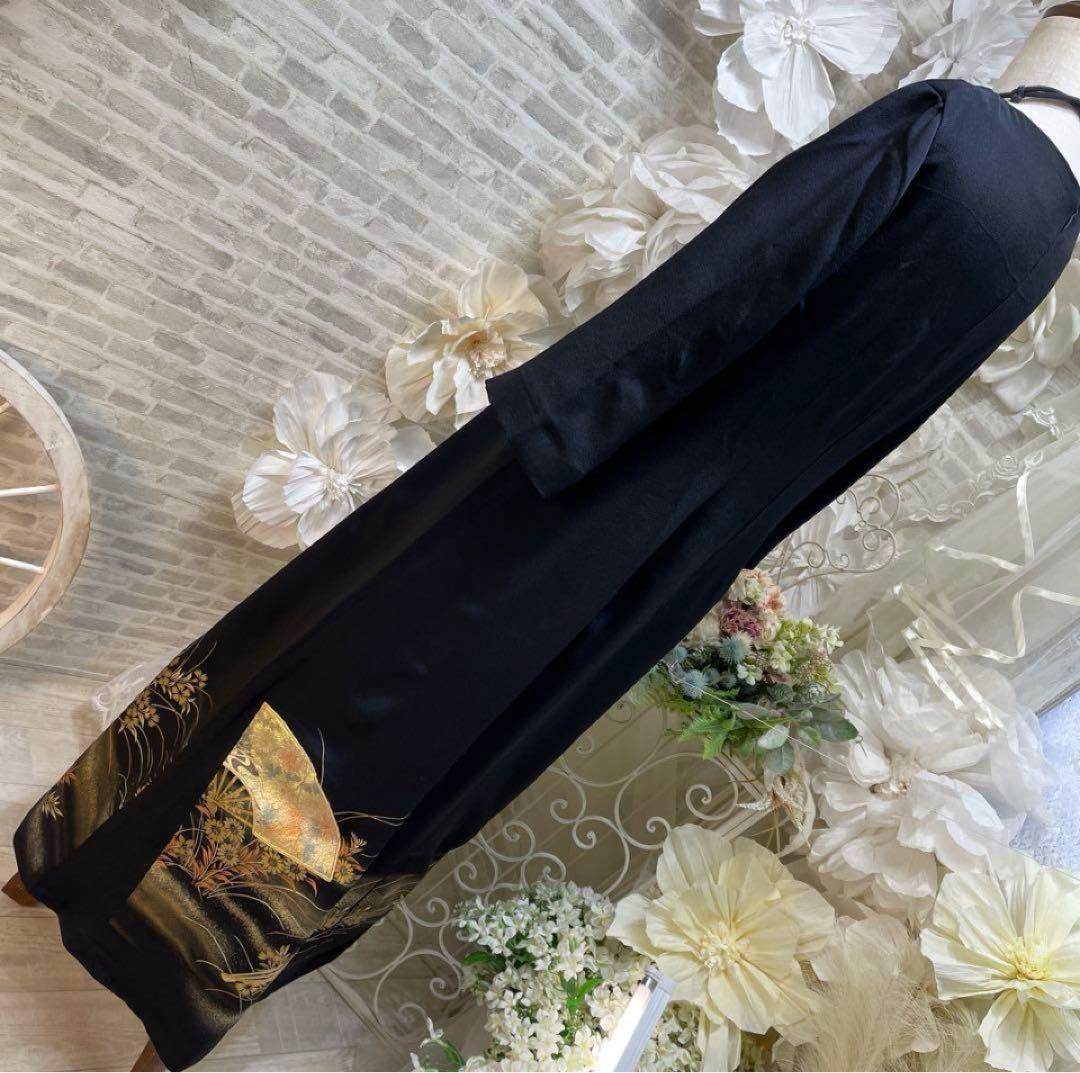 留袖ドレス　試着のみで着用