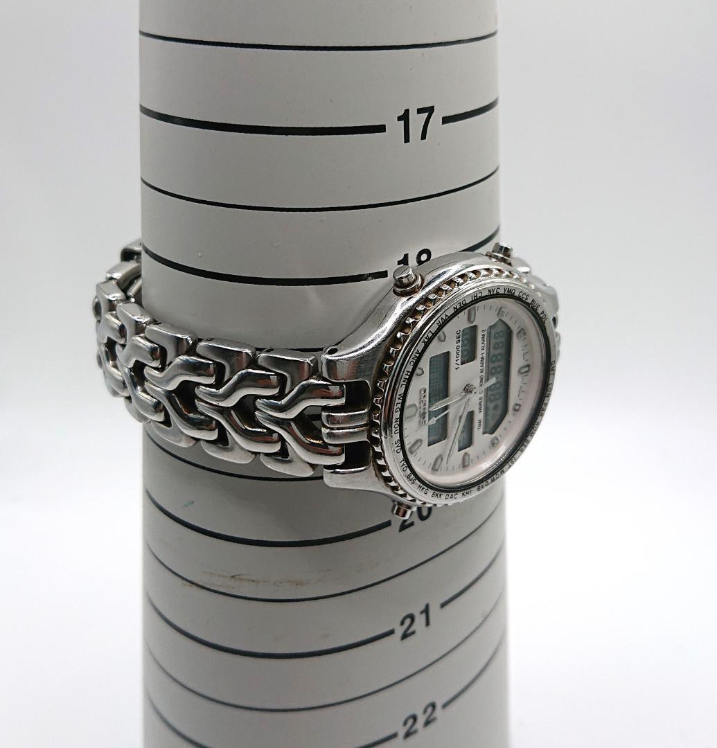 SEIKO ワールドタイム H021-8050 デジアナ GMTクォーツ