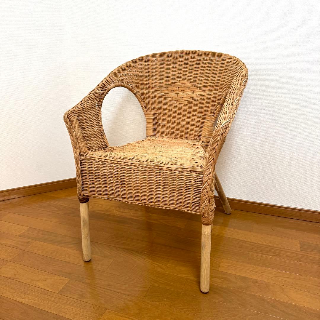 【キヨ 】KEA AGEN イケア アーゲン ラタンチェア