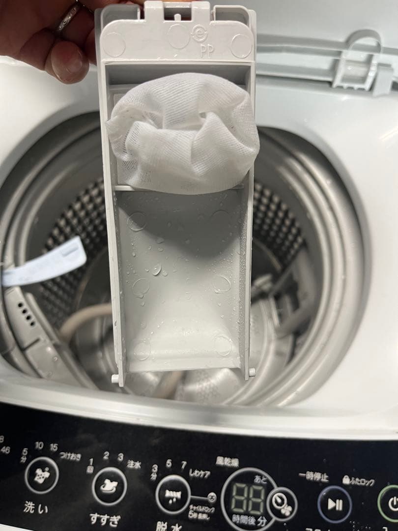 【送料無料】ハイアール5.5kg 洗濯機JW-C55D-K 2022年製　　T