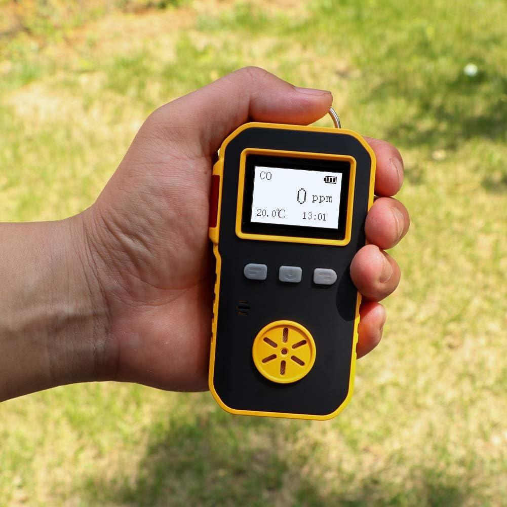 高精度一酸化炭素測定器 - 携帯用、USB充電、音