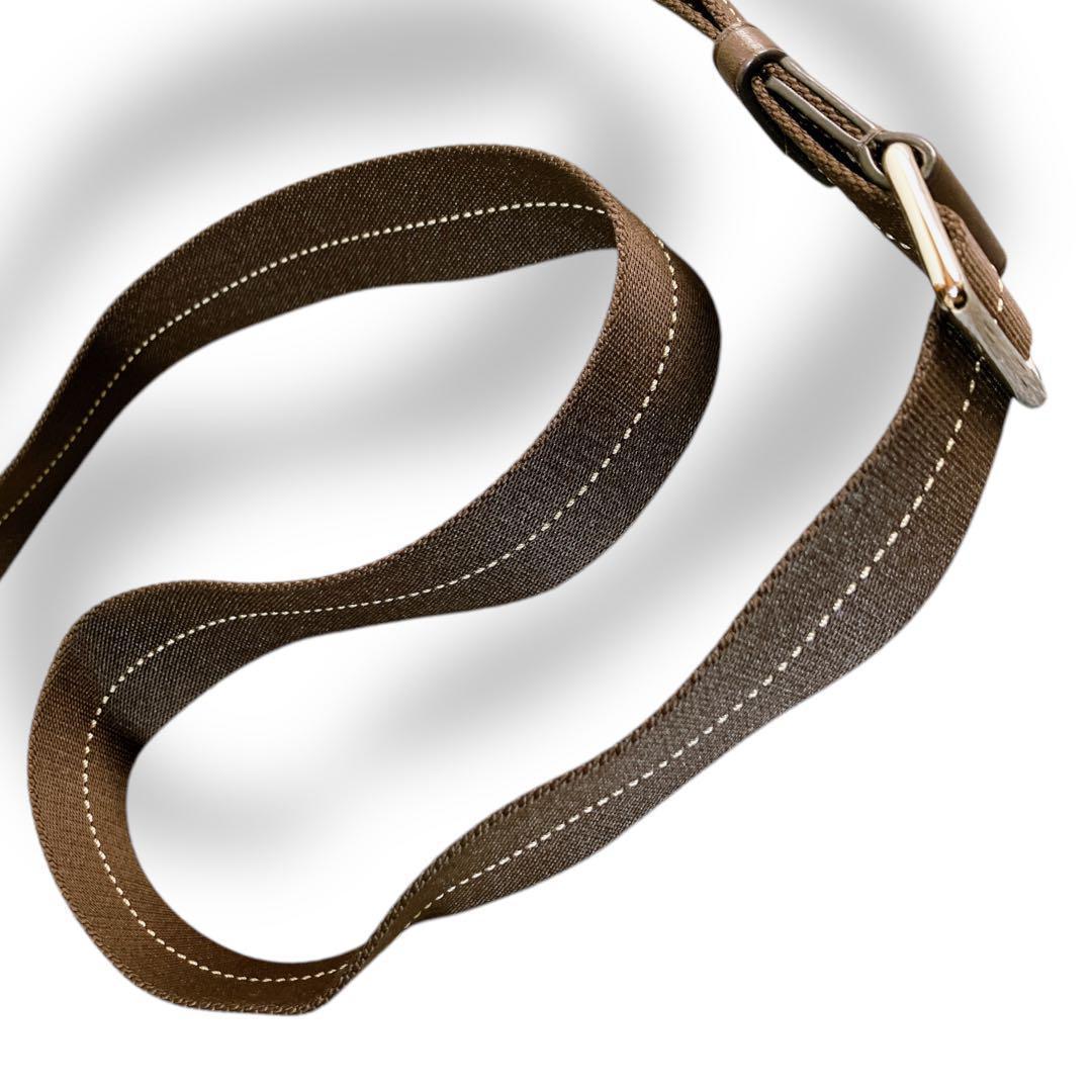 コーチ 良品 オプアート 斜め掛け可 PVC メッセンジャーバッグ ベージュ