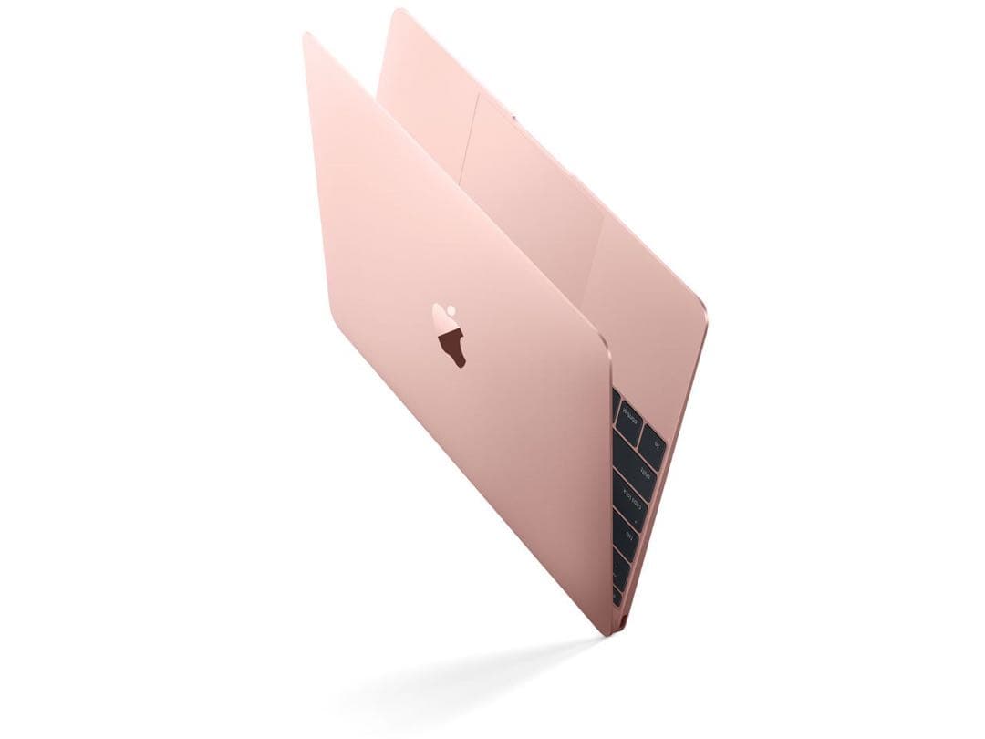 【早い者勝ち】MacBook Retina, USキーボード, ローズゴールド