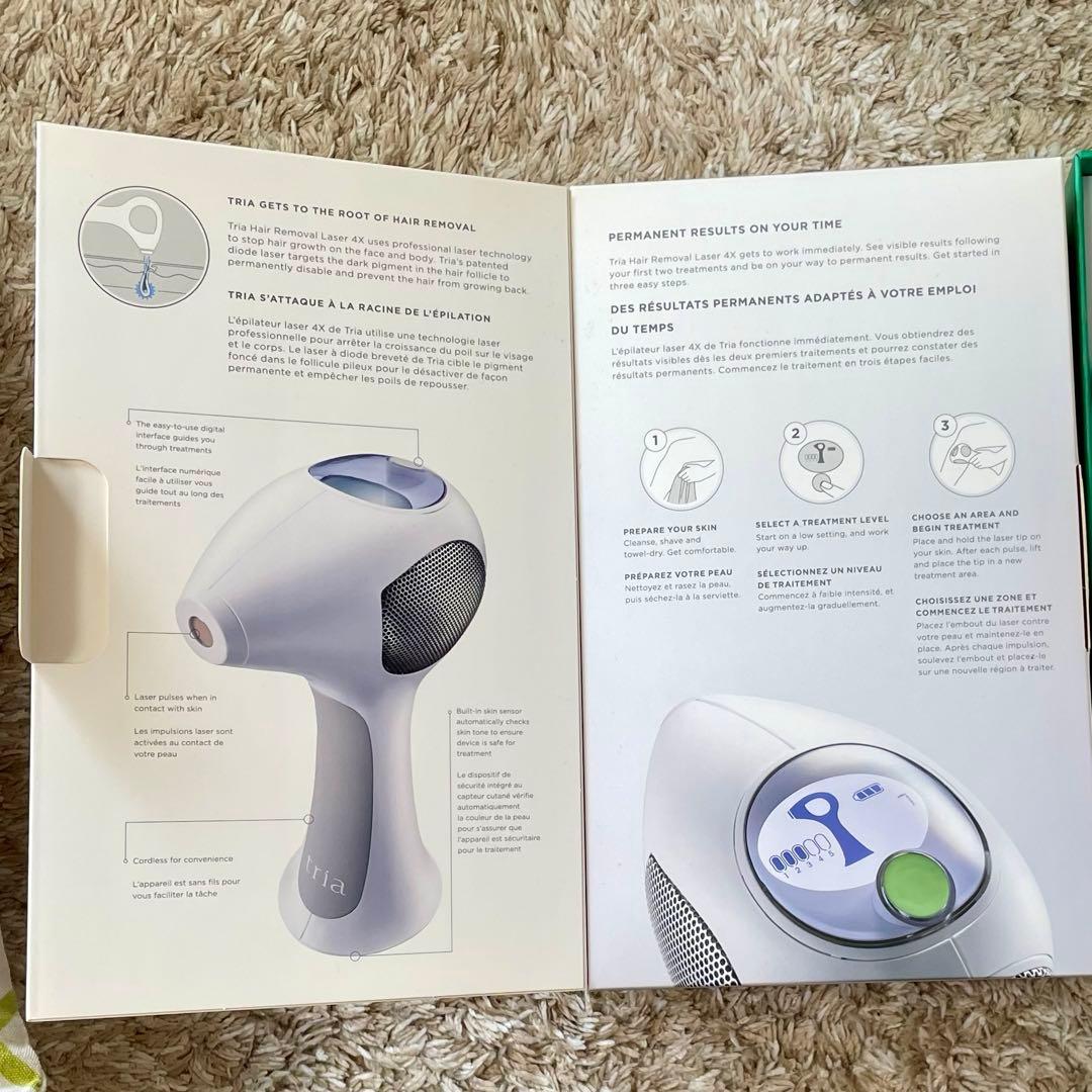 【通電のみ・ジャンク品】Tria トリア レーザー脱毛器　アメリカ購入