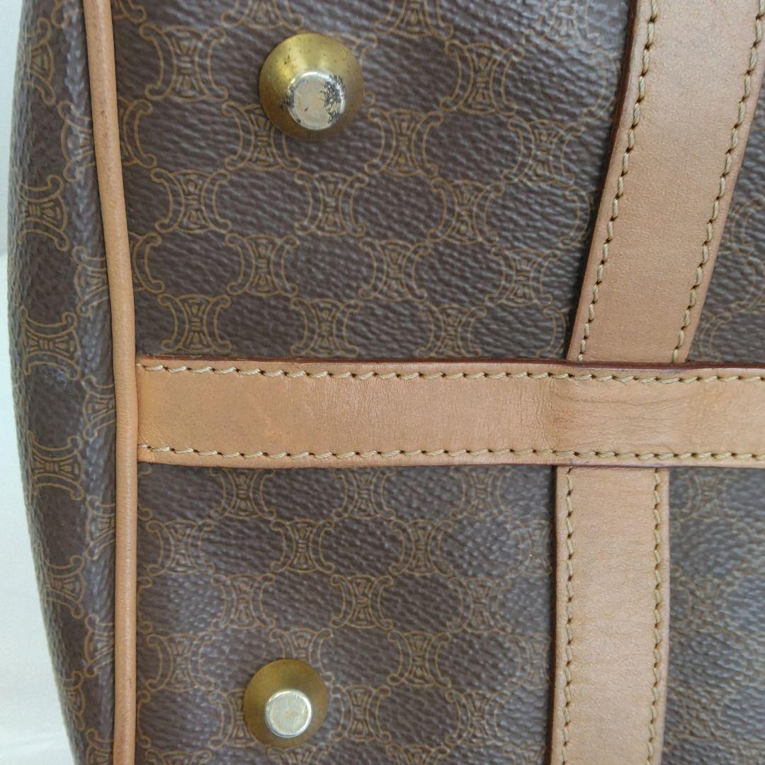 APG12 セリーヌ 極美品 マカダム ハンドバッグ ミニボストンバッグ