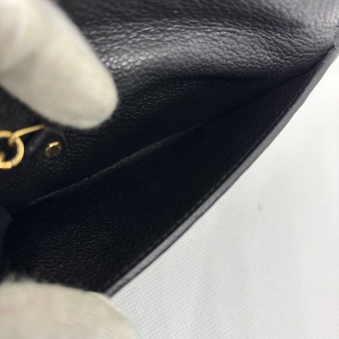 ルイヴィトン VUITTON　ポシェットクレ　アンプラント黒　M60633