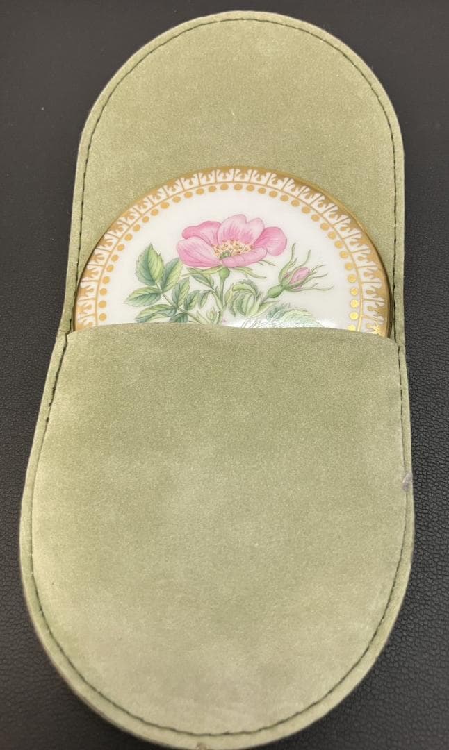 【貴重】ロイヤルコペンハーゲン フローラダニカ　200周年記念　手鏡