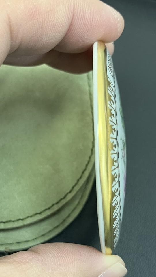 【貴重】ロイヤルコペンハーゲン フローラダニカ　200周年記念　手鏡