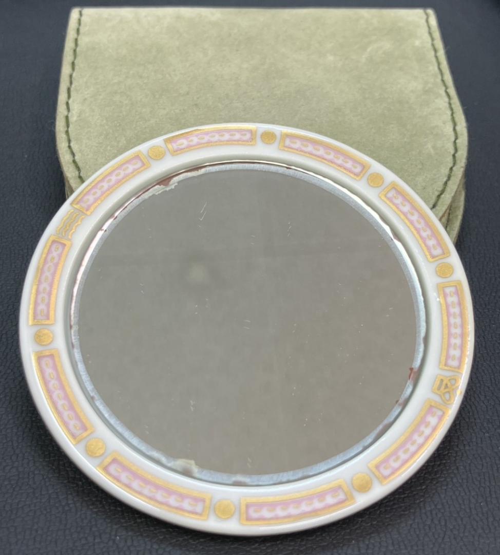 【貴重】ロイヤルコペンハーゲン フローラダニカ　200周年記念　手鏡