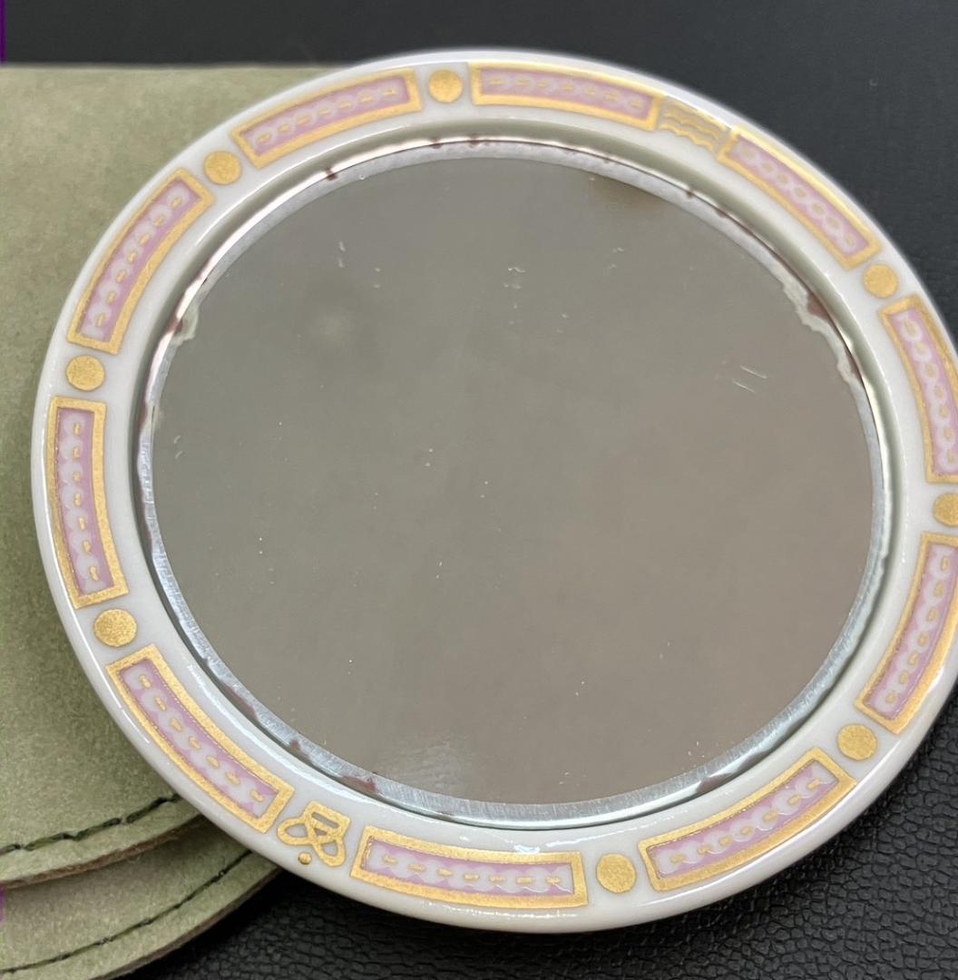 【貴重】ロイヤルコペンハーゲン フローラダニカ　200周年記念　手鏡