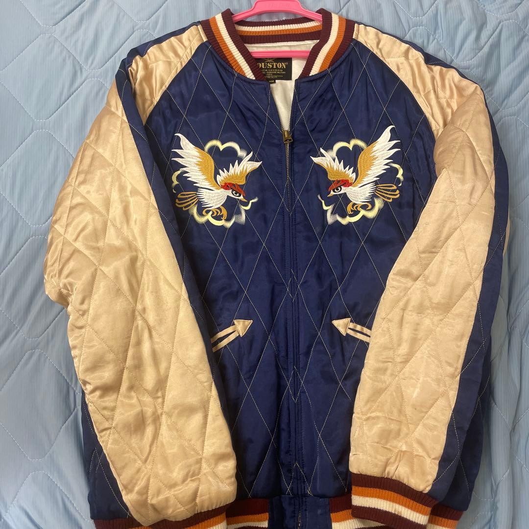 美品激レアHOUSTONキルティングスカジャン