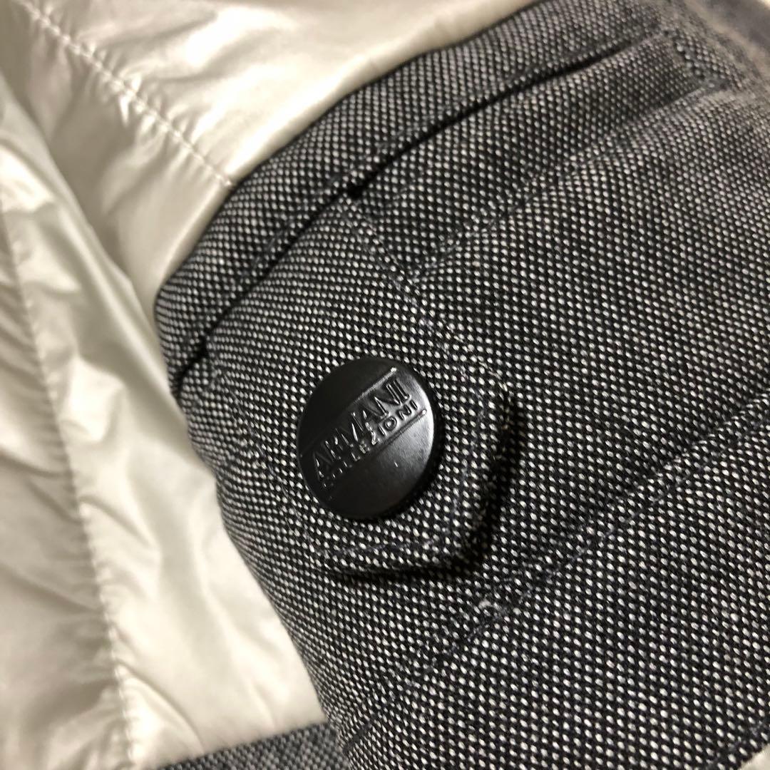 ★⁇★美品　アルマーニコレッツォーニ　ロングコート　フード付き　中綿