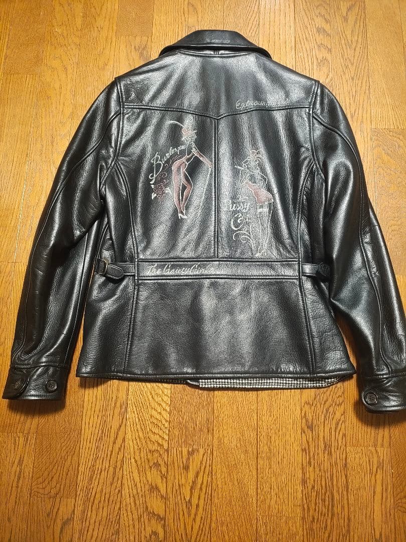 ギャングスタービルライダース グラットハンド レザージャケット ウィアード