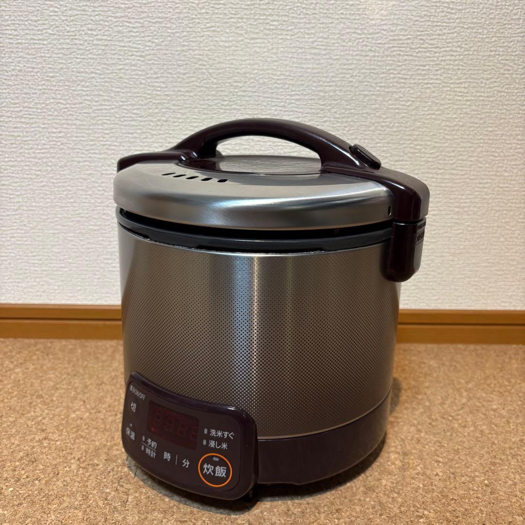 【良品】Rinnai ガス炊飯器 RR-030VQT LPガス用 2023年製