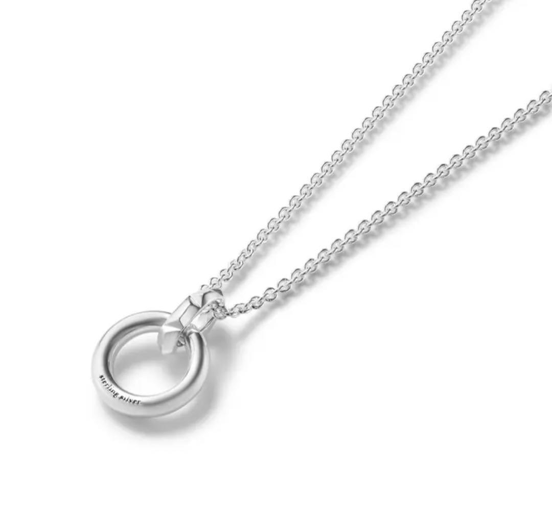 ト*ン様 GARNI ガルニ クラッシュコンビ No2 シルバーネックレス