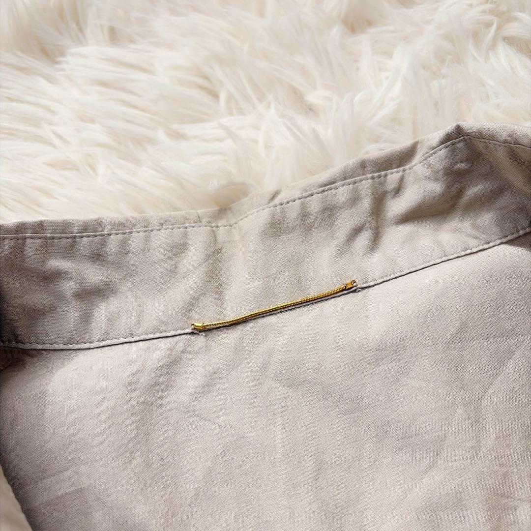 ドゥーズィエムクラス　20SS WASH ウォッシュコットンシャツ　ベージュ