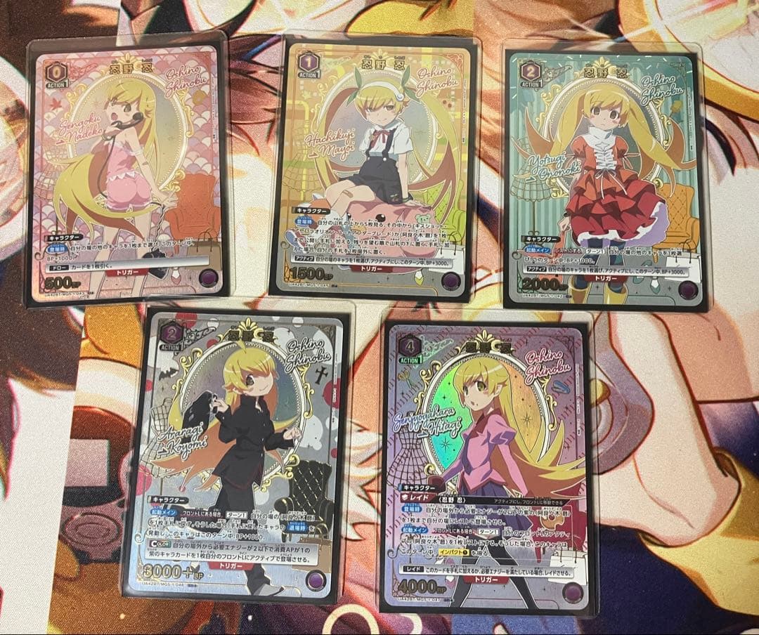 ユニオン　忍　パラレル　セット　ユニアリ　化物語　忍野