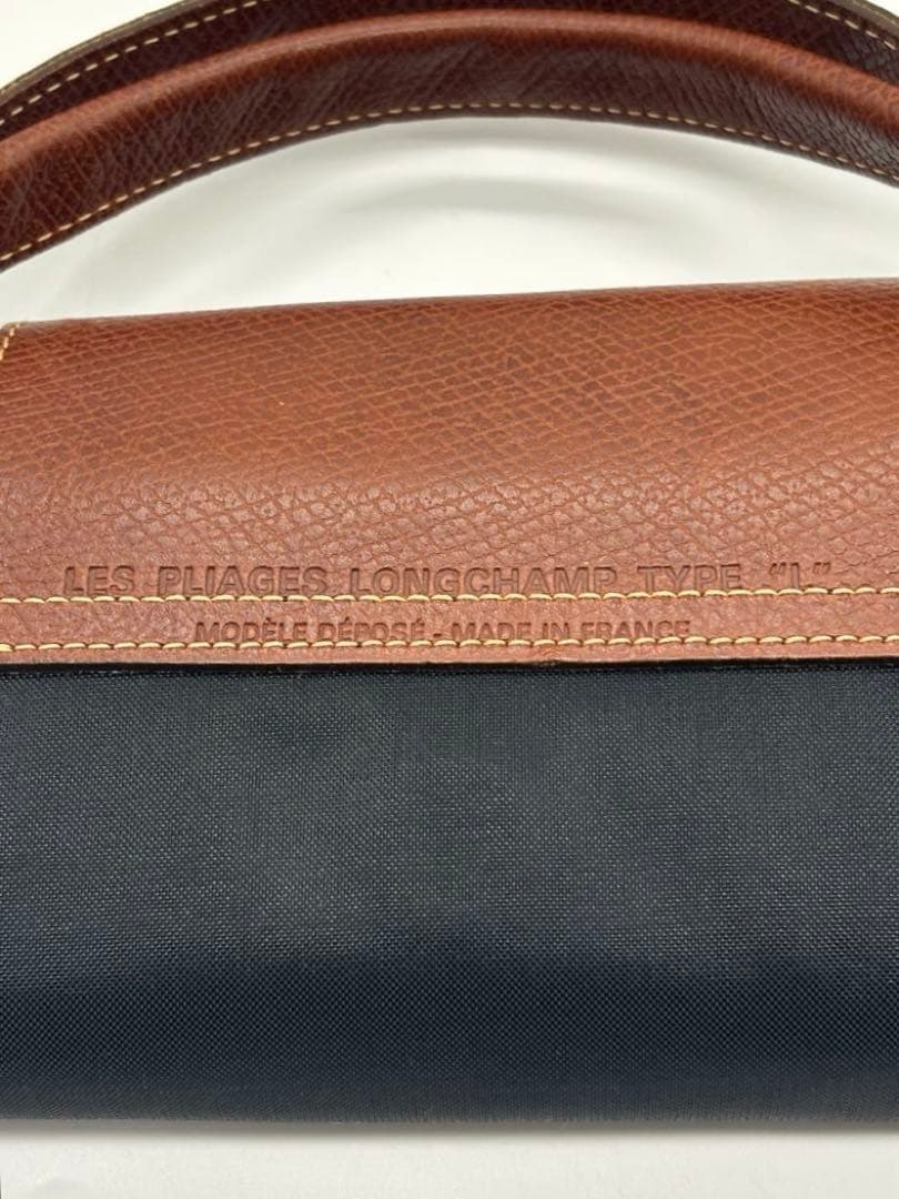 ロンシャン トートバッグ ルプリアージュ L ナイロン ネイビー 大容量 人気