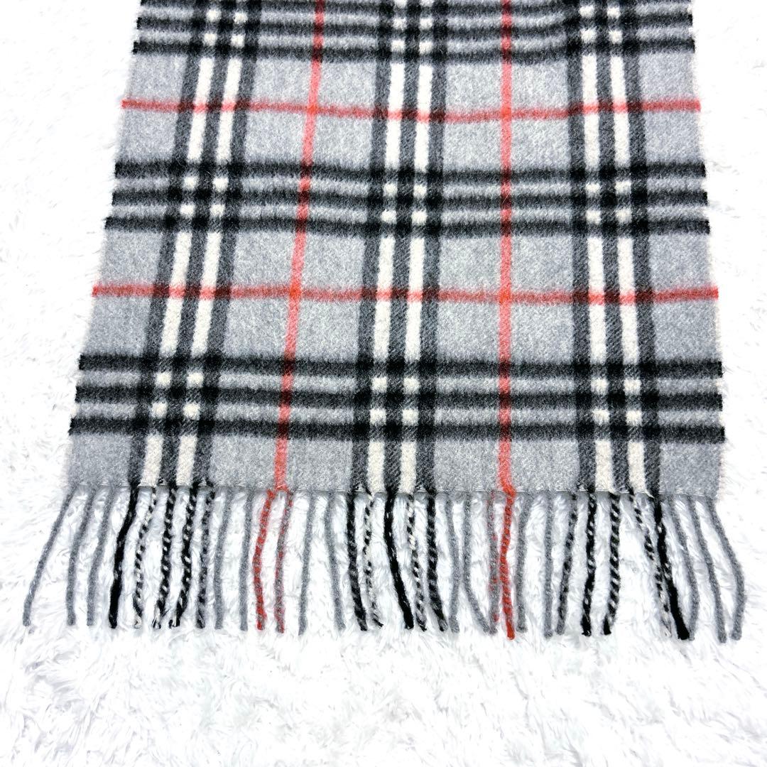 未使用級✨Burberrys バーバリーカシミヤ100 マフラー ノバチェック