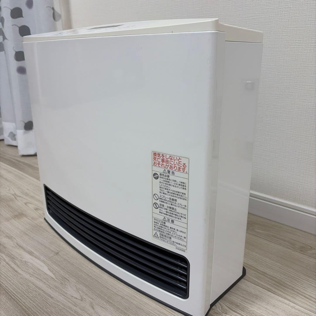 【美品】大阪ガス 都市ガスファンヒーター 15畳まで対応 エコ機能付 即暖