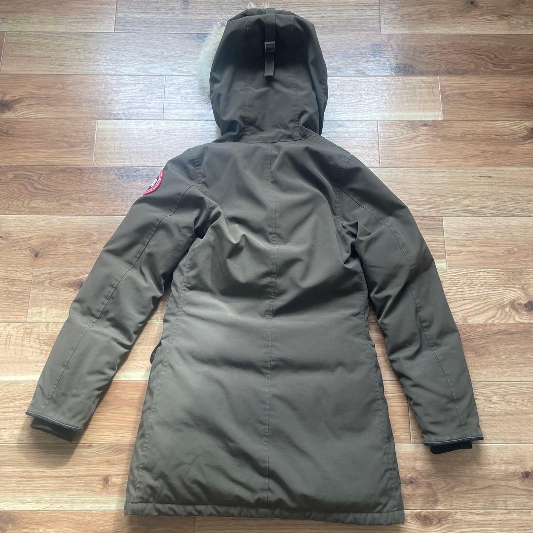 値下げ！！【美品】カナダグース ダウンジャケット ブロンテカーキ　Sサイズ