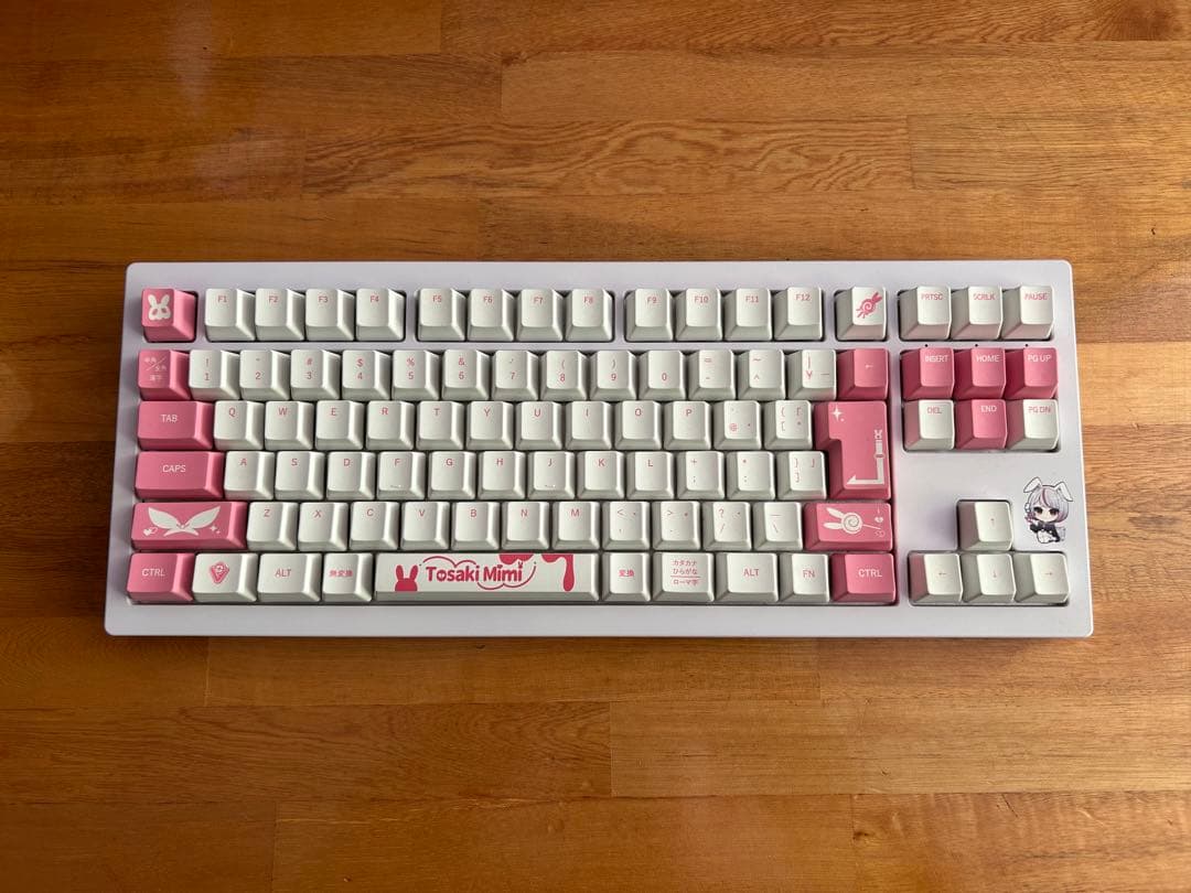 ぶいすぽっ！VSPO!GEAR ゲーミングキーボード兎咲ミミ