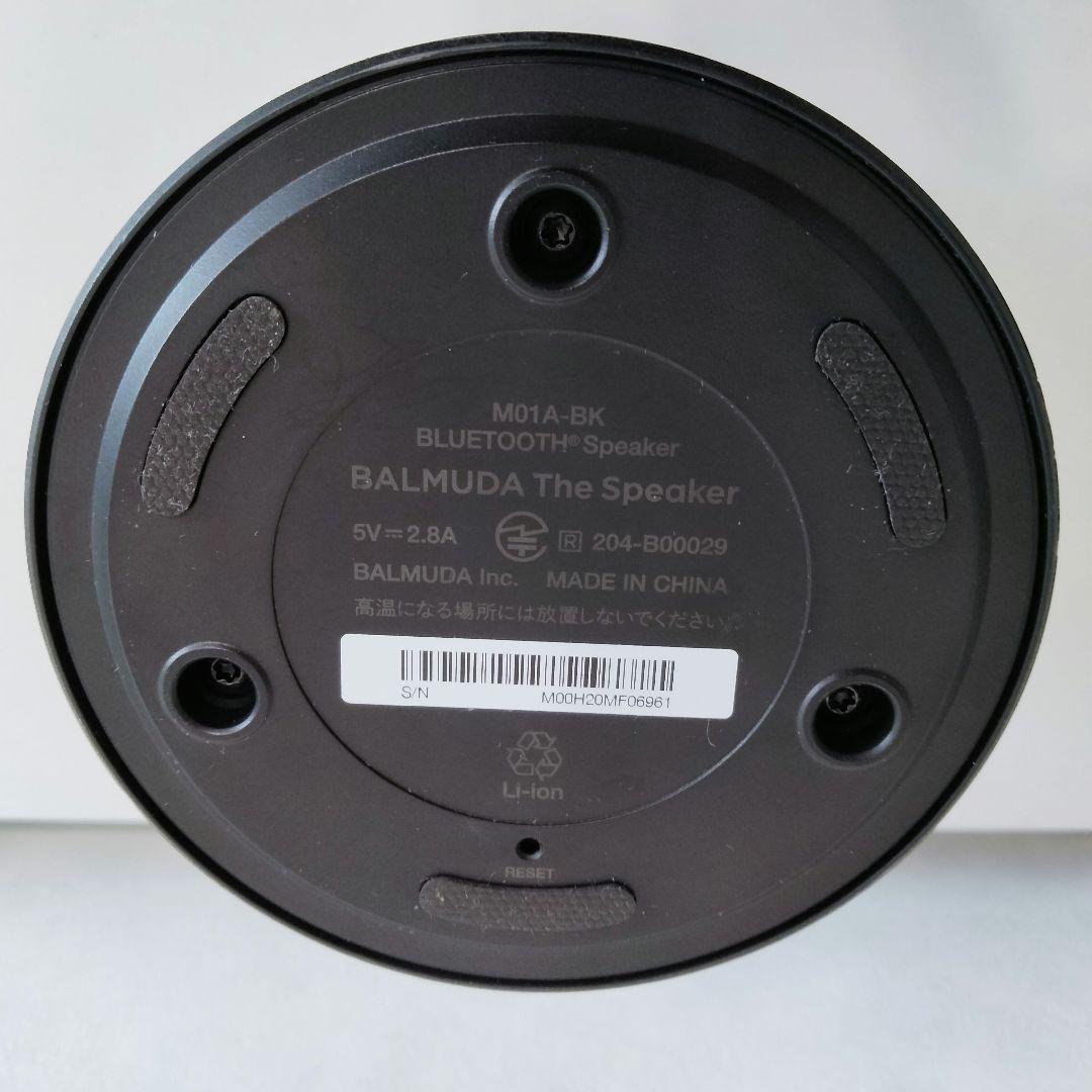 バルミューダ　BALMUDA　M01A-BK ワイヤレススピーカー　235