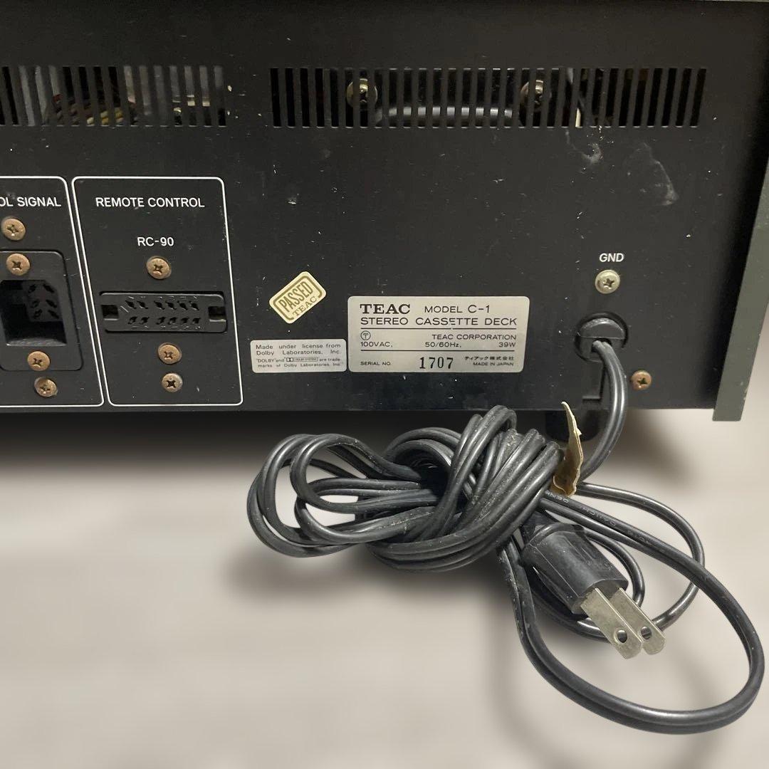 ラジオ・コンポ TEAC STREO CASSETTE DECK