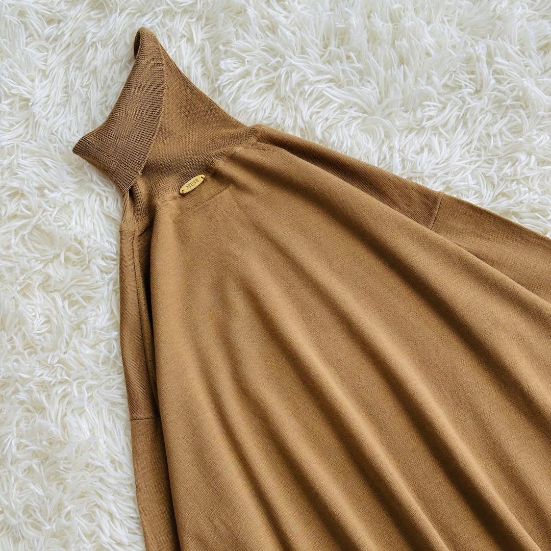 美品✨ドゥーズィエムクラス MILLENNIUM タートルネック キャメル