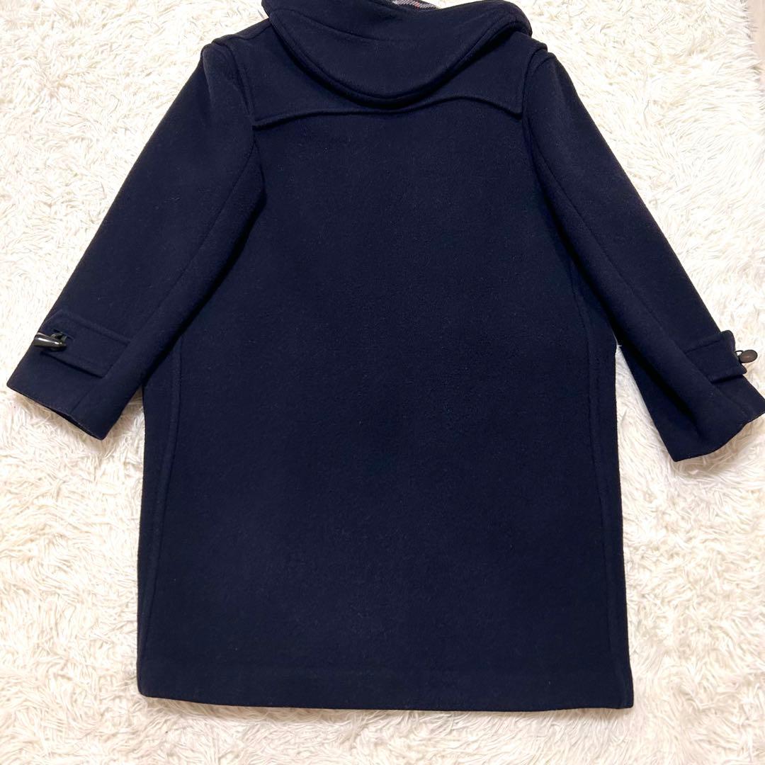 BURBERRY バーバリー　ダッフルコート　ノバチェック　ネイビーＭ