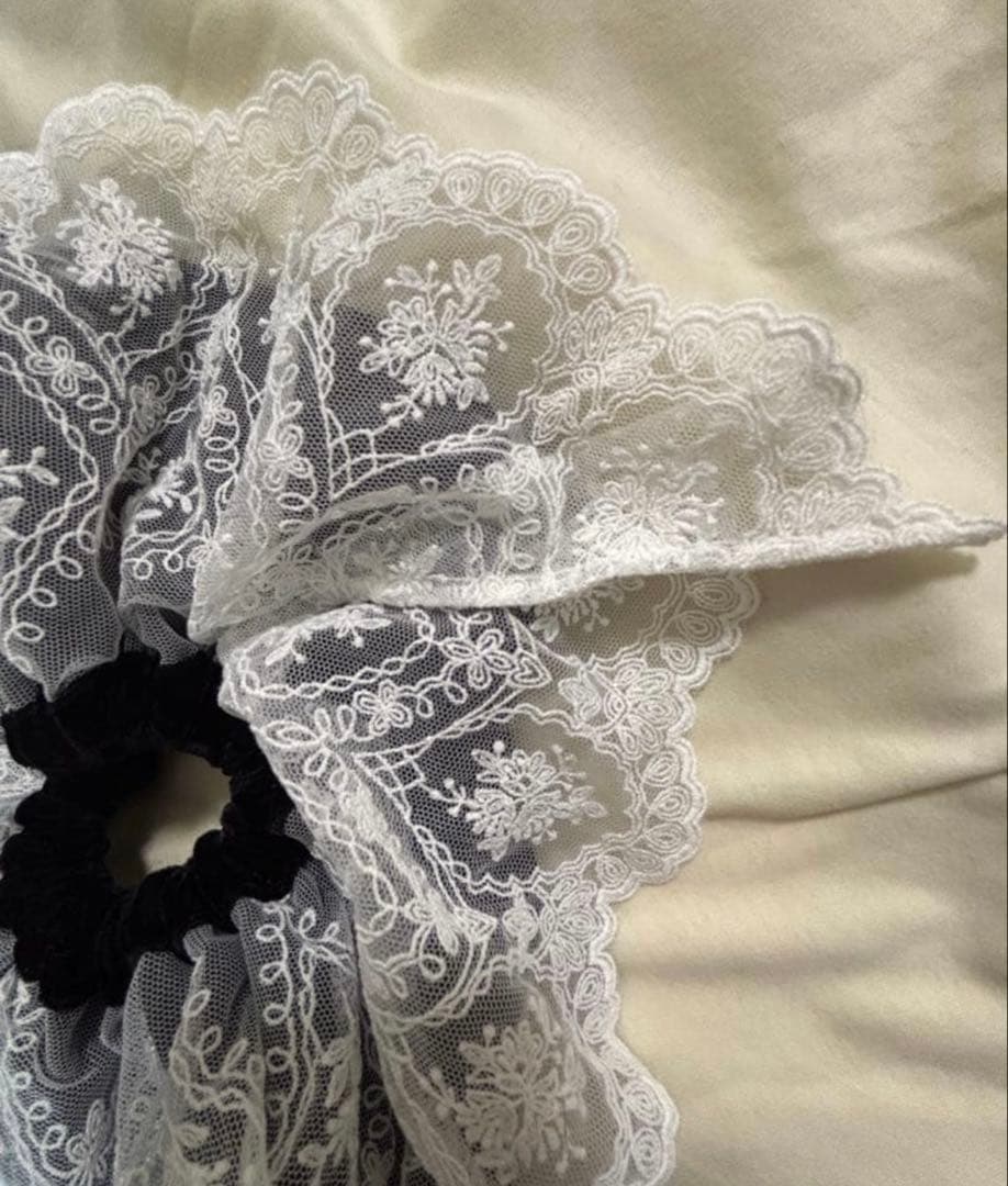 tanakadaisuke velour lace chou chou シュシュ