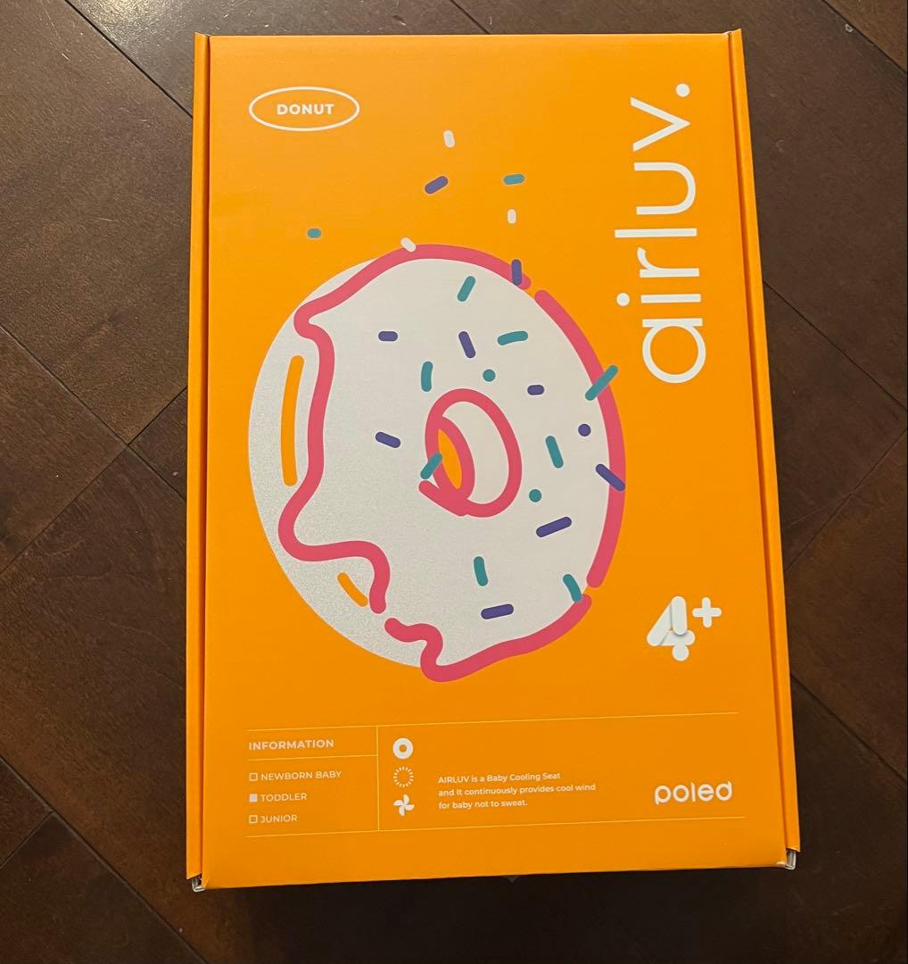 新品　エアラブ４プラス　ドーナッツ　クールグレイ　AIRLUV4+ バッテリー