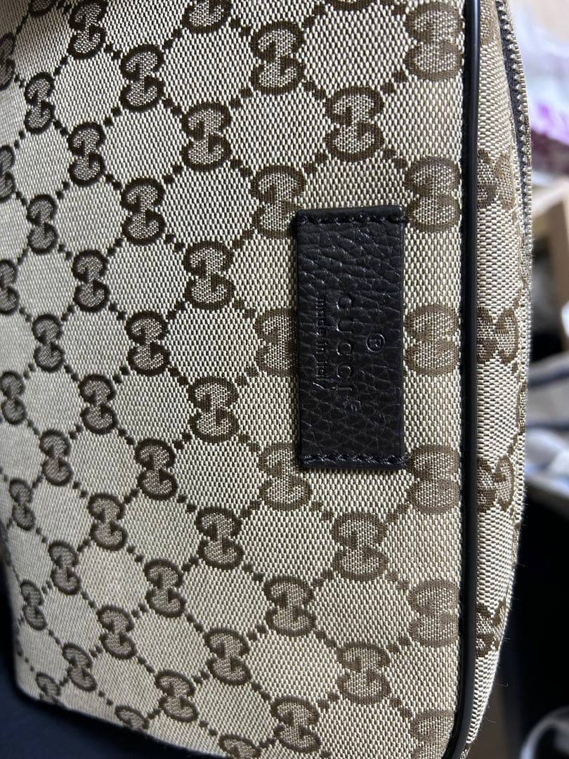 グッチ　ウエストバッグ　ポーチ　CG
