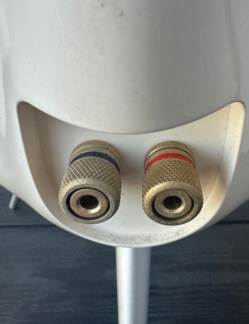 スキャンダイナ ミニポッド スピーカー ペア ホワイト ブルールーム デンマーク