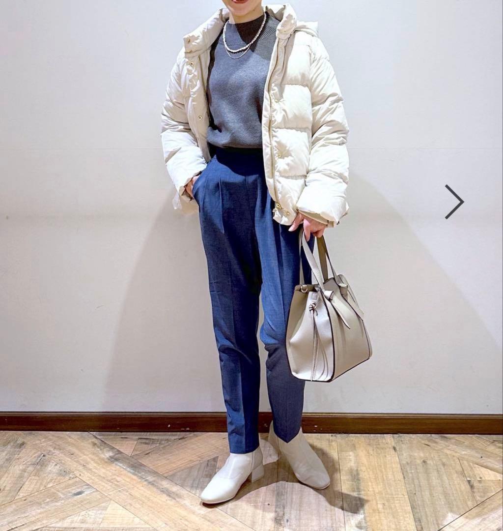 タグつき♪ GLOBAL WORK ダウンフードブルゾン グレージュ