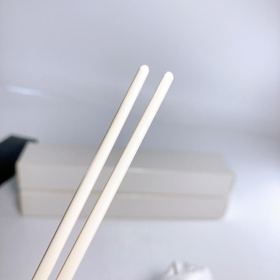 Christofle クリストフル 箸 専用ケース付き 2点 ホワイト シルバー