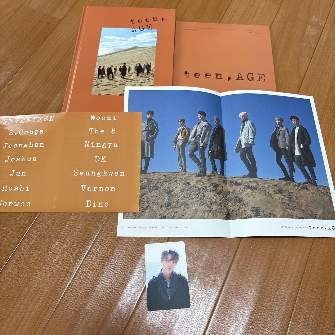 **）様 【まとめ売り】SEVENTEEN アルバム　セット　トレカ　ポストカー