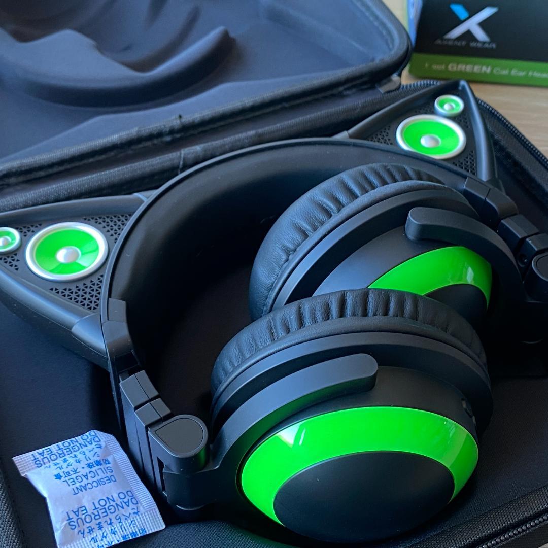 AXENT WEAR ネコ耳 ヘッドフォン Cat Ear Headphones